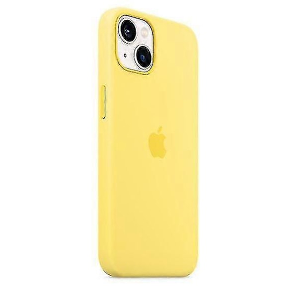 Silikonikuori MagSafella iPhone 13 -puhelimelle Lemon Zest