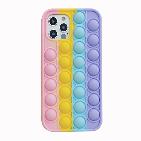 iPhone 13/13 Mini/ 13 Pro/ 13 Pro Max Etui Kawaii Sjovt Farverigt Silikon Design Etui iPhone 13 Pro