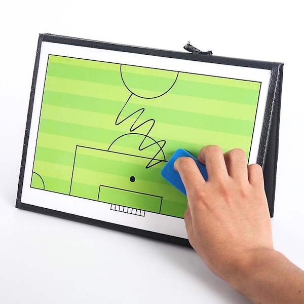 Dww-(54cm x 32cm) Fodbold Taktik Tavle, Fodboldtræner Magnetisk Tavle Bærbar Træningsstrategi til Træning Fodbold Tælling{EE}