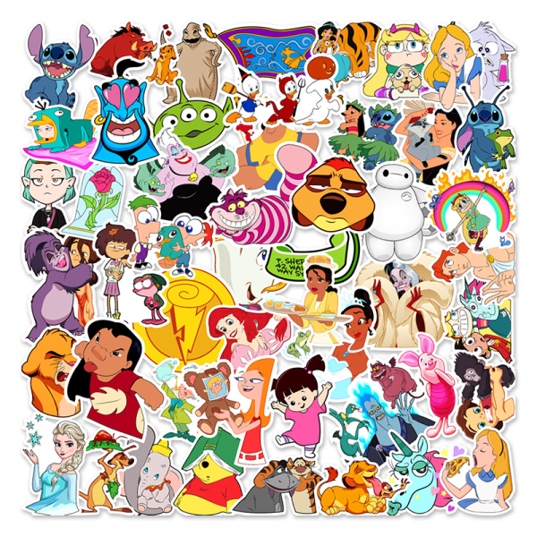 50 st Disney Mix Cartoon Stickers