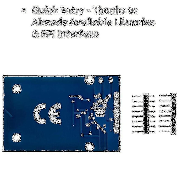 Rfid Kit Rc522 lukijalla, sirulla ja kortilla 13.56 Mhz Spi yhteensopiva Arduino ja Raspberry Pi kanssa