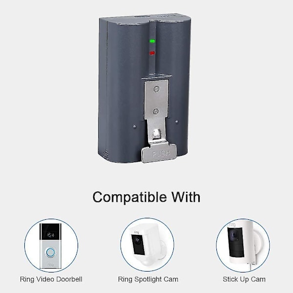 Ring Batteri 6200mah til Ring Video Dørklokke 2, Spotlight Cam Batteri, Spotlight Cam Solar, Stick{EE}