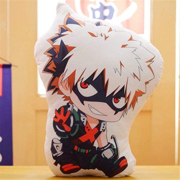 My Hero Academia Bakugou Katsuki koristeellinen halattava tyyny