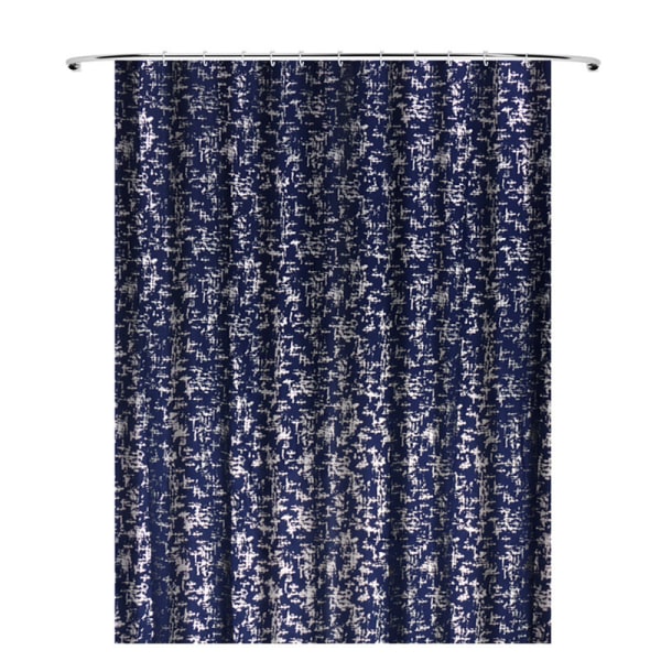 Duschdraperier, Duschdraperier, Vattentät, Mögelbeständig, 180cm*180cm, Mörkblå Navy blue