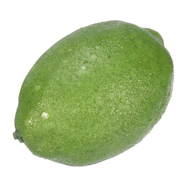 6x Konstgjord Plast Lime Citron Frukt Mat Fake Heminredning