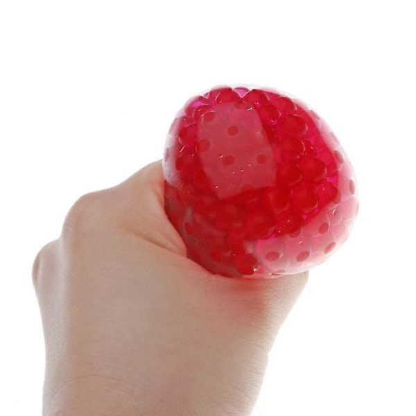 4 Pack Stressboll Frukt Squeeze Ball Squishy 4,5CM