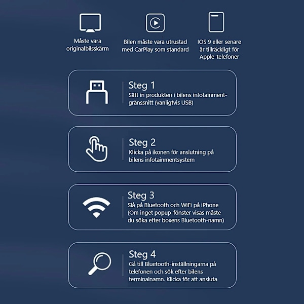 Trådløs CarPlay Adapter 2025{EE] 40
