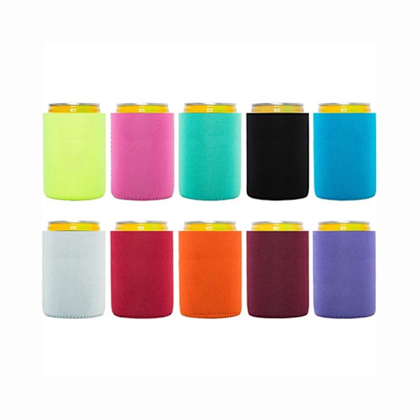 stk. ølkøler/sleeves - Blød isoleret genanvendelig holder Red