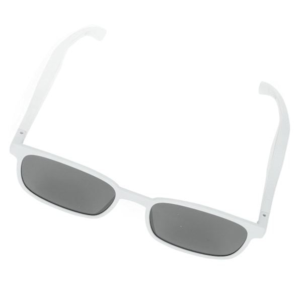 Smart Glasses X 13 Open Ear Style Smart Glasses Lyt Musik Opkald Bluetooth 5.0 Audio Briller Grå Hvid