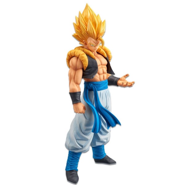 Dragon Ball Super Suuri Goku Vegeta Gult hår Gogeta Käsin ajettava malli Koriste