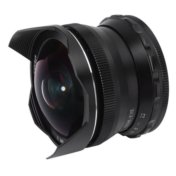 7,5 mm F2,8 II Ultra vidvinkel fiskeøjeobjektiv til M4/3-monteringskameraer til Olympus EM1X EM13 EM53 EM10 4EP7 EPL10-kamera