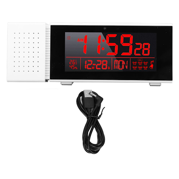 LED Digital Clock Human Motion Sensor Night Light Electronic Clock Adjustable Backlit Alarm Clock for Kids Students