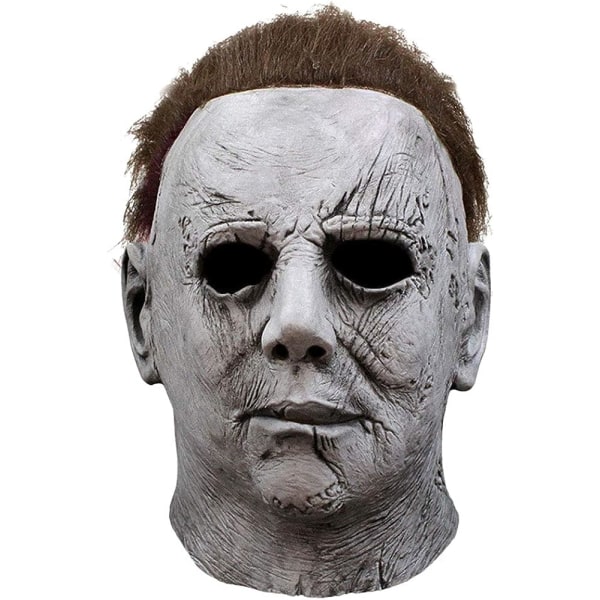 keland Halloween Michael Myers Maske Skræmmende Cosplay Kostume Grey