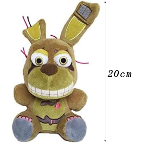 Five Nights at Freddy's plyschdjur:Bonnie Springtrap Freddy Nightmare