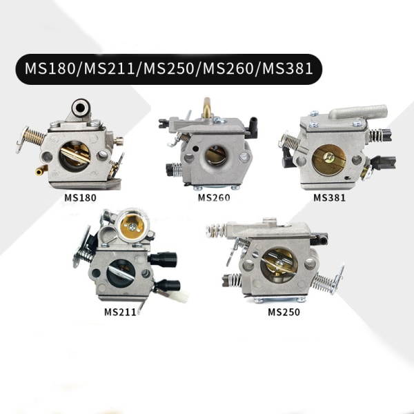 Carburettor lawn mowers for STIHL MS211