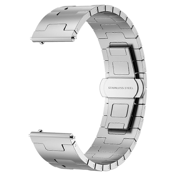 Titanium Alloy Armbånd til Huawei Watch GT 5 Pro / GT 5 / GT 4 46mm Universal 22mm Metal Rem - B Multicolor Multicolor Silver