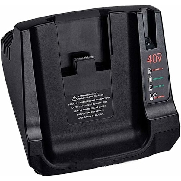 Erstatningslader LCS36 LCS40 til Black & Decker 36V 40V Max. Lithium Batteri LBXR36 LBX36 LBXR2036 LBX1540 LBX2040 LBX2540 LSW36 LST136 LHT2436.