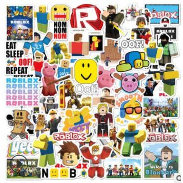 50:a Roblox Klistermärken Stickers