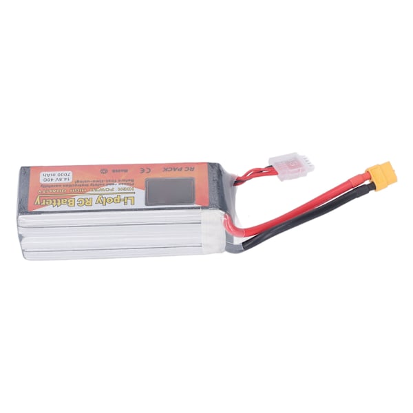 7000mAh Lipo-akku 40C purkausnopeus 14,8V 4S XT60-liitin RC-akkuvirta RC-helikopteriin automalliin