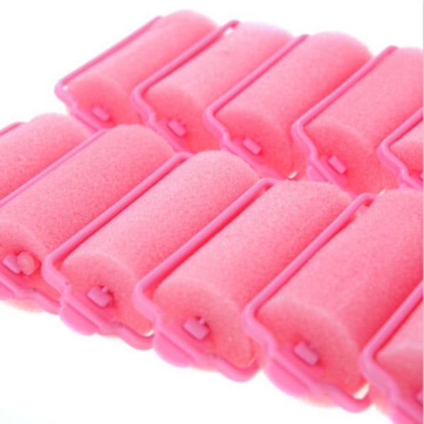 12 kpl/pussi Magic Sponge Foam Cushion Hiusmuotoilurullat Kiharrin