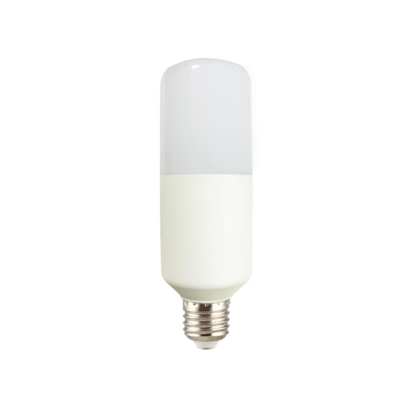 led-lampa energisparande glödlampa inskruvad E27-stolpeljus - 9W vit
