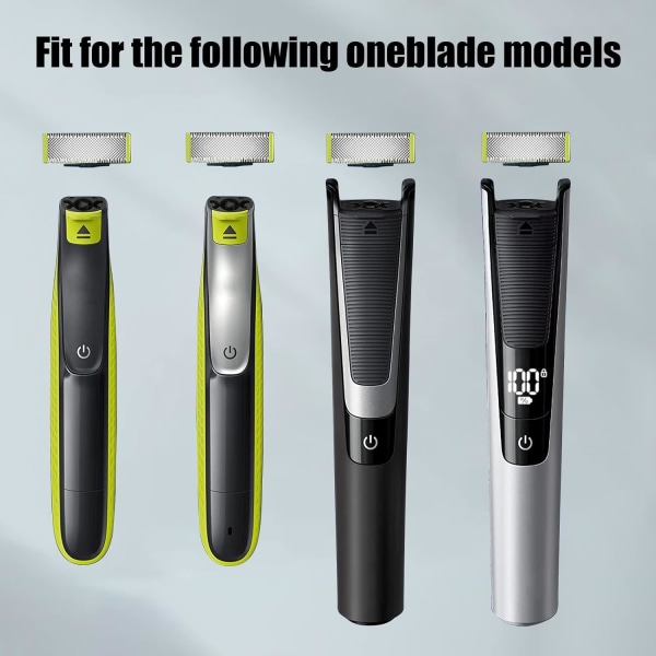 5 st rakblad kompatibla med Philips Oneblade ersättningsblad One Blade Pro för män