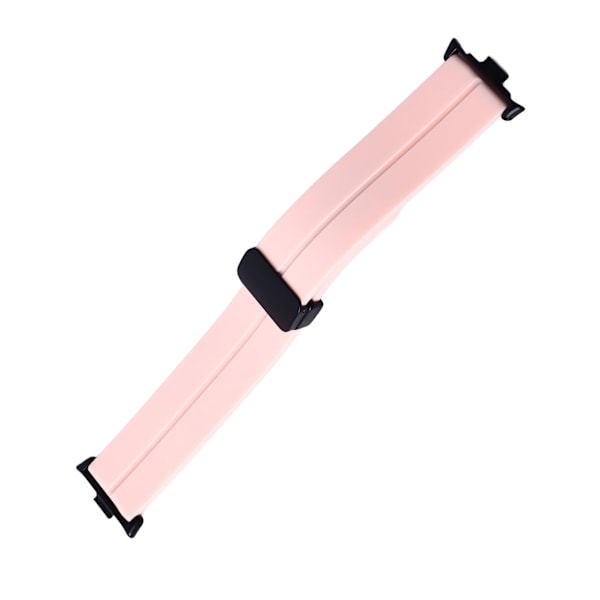 Watchband Watch Band Silikone Magnetisk Foldbar Fleksibel Vandtæt Watch Strap til Mi Band 8 Pro Pink