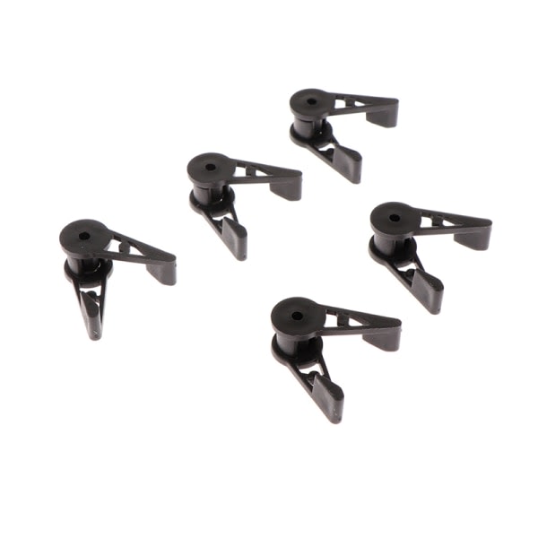 10:a 360 graders grenbockare Justerbara ixed Clips 10st