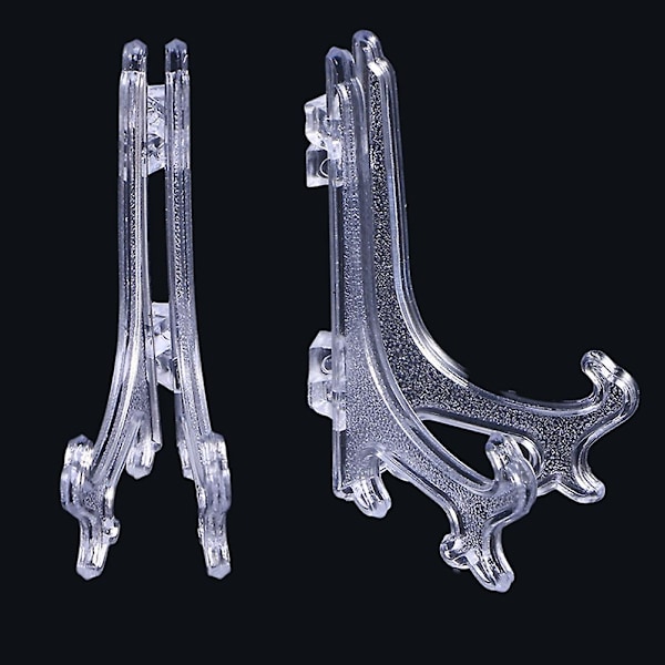 25 stk. Klar Staffeli Stand Rund Plade Stand Billeder Display Stand Transparent Pladeholder