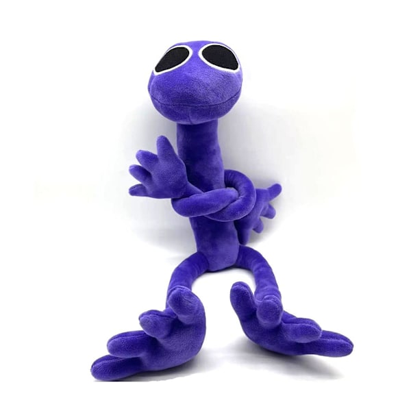 Lila Rainbow Friends Plyschleksak, den bästa julklappen för barn (Lila)