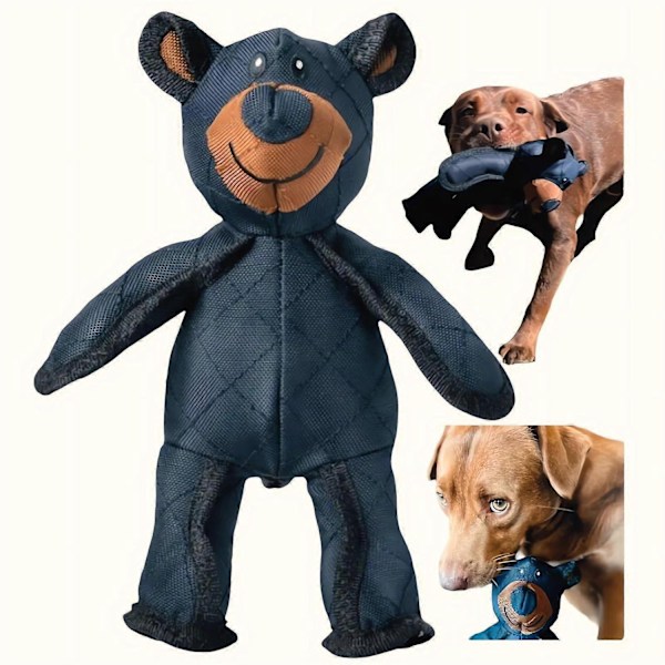 Unbreaka Bear Hundlegetøj - Uslukkelig Bamse Extreme Bear 2.0 - WELLNGS