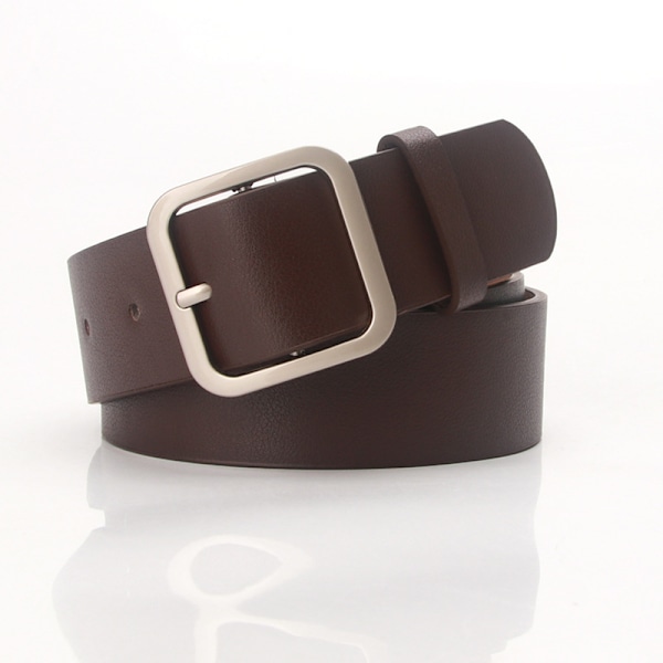 Women's PU Leather Belt Western Designer Adjustable Belt