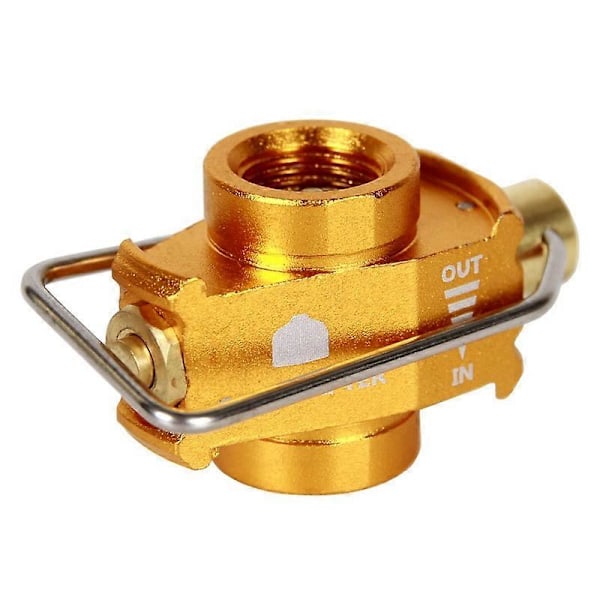 Camping Gas Saver Plus Gasomvandlare Shifter Påfyllningsadapter för Plattankar Camping Gas Adapter
