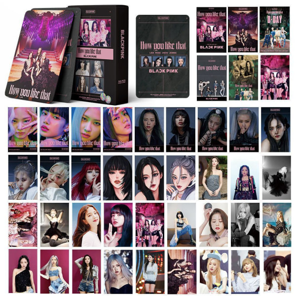 55pcs Kpop Blackpink Lomo Short