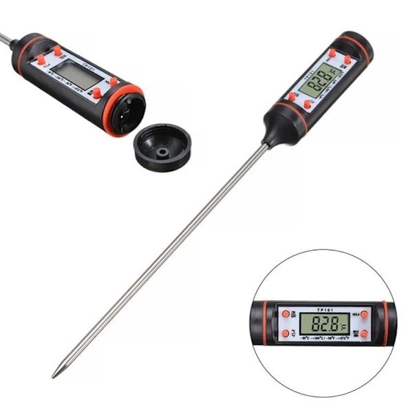 Digital Kötttermometer / Baktermometer LCD-Display