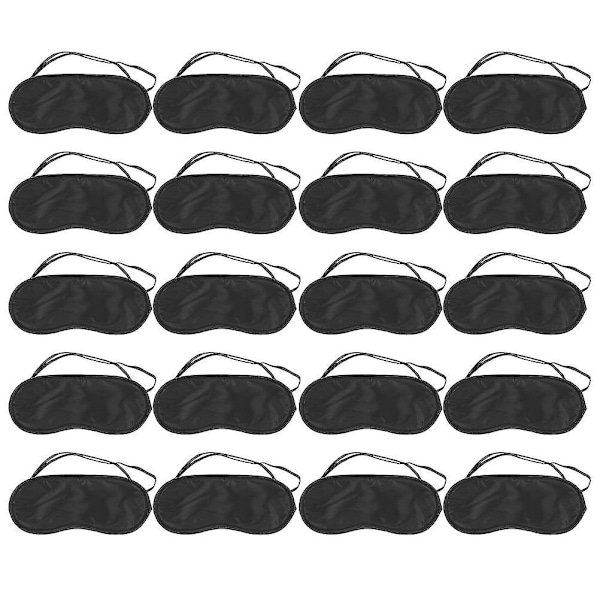 20Pcs Disposable Eye Masks Comfortable Eye Covers Sleep Shade Blindfolds Travel Sleeping Masks