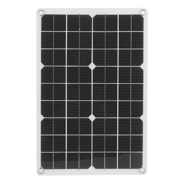 50W Foldbart Solpanel Monokrystallinsk Celle Dual USB-oplader til Bil RV Yacht Udendørs Opladning