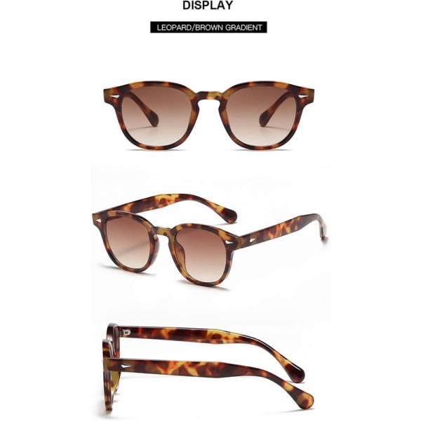 Retro runda solglasögon för män och kvinnor för utomhusbruk och cykelglasögon Multi-color
