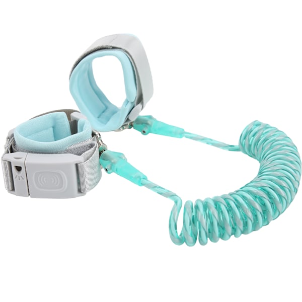 Baby Anti Lost Wrist Link Safety Harness Strap Rope Leash for 1‑10 Years Old ChildrenLight Green