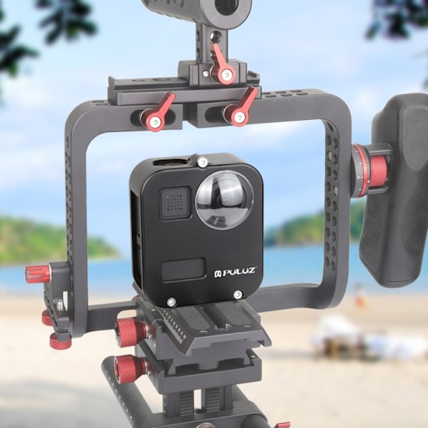 Skyddshölje CNC Aluminiumlegering Skyddsbur för GoPro Max