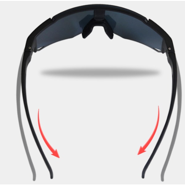 Polariserade solglasögon UV-skydd Cykelsolglasögon Sport