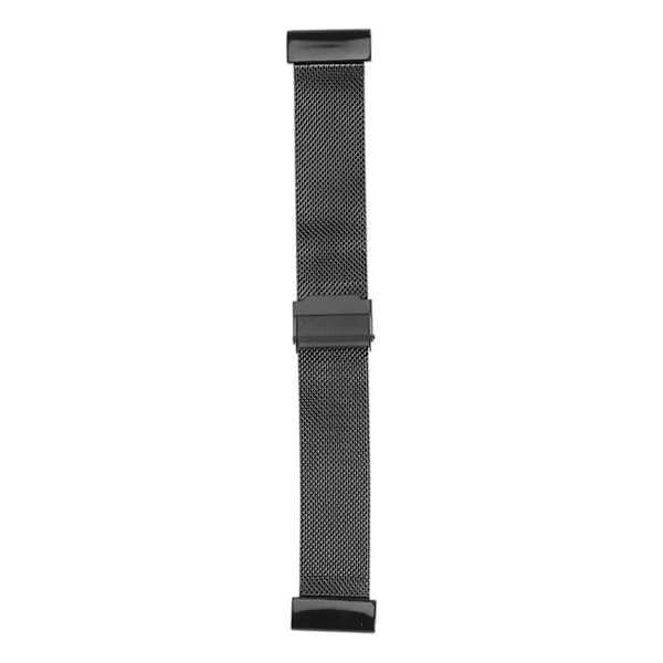 Rustfrit stål mesh urrem justerbar quick release urrem 26mm passer til Garmin Fenix 7X 6X 5X sort