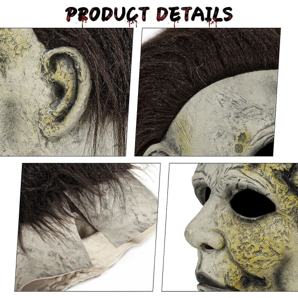 SINSEN Michael Myers Maske Halloween Scary Kills Maske Style 2