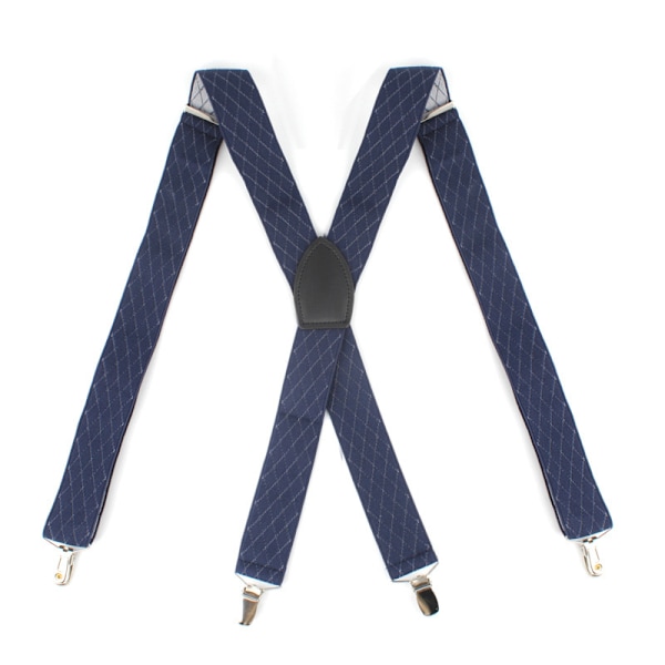 Men's elastic suspender, adjustable length elastic suspender, suitable for everyone's size, suspender