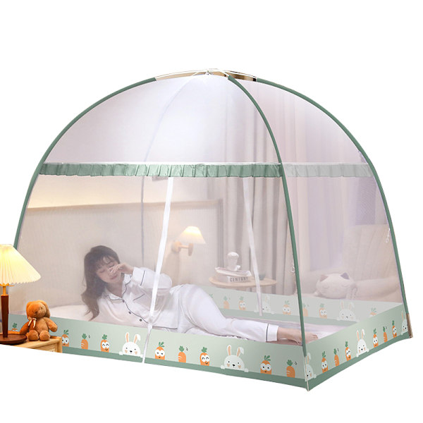 Pop-Up Mosquito Net Tent,Portable Folding Design,blue,1.5 * 2.0M