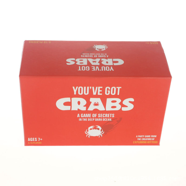 You've Got Crabs Card Game Original Edition komplett i kartong