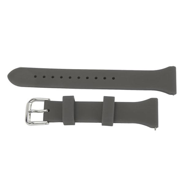 Udskiftning Sport Watch Band til Amazfit GTS 4 Hurtigudløsning Justerbar Silikone Watch Strap til 20mm Brede Lugs Watch Mørkegrå