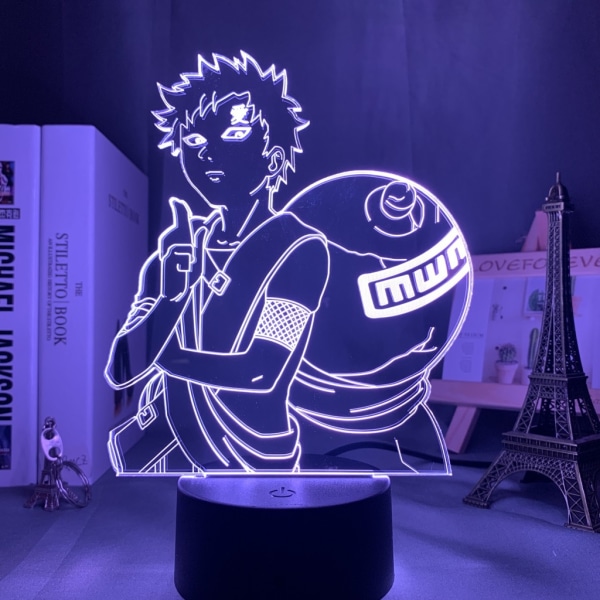 3D night lights Naruto Team Uzumaki Naruto LED night light