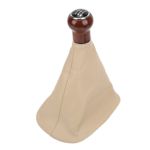 Car Gear Shift Knob with Dustproof Cover Anti Corrosion PU Leather Automobile Accessory6 Speed