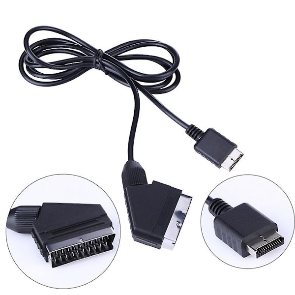 RGB Scart -kaapeli Playstation Ps1/ps2/ps3:lle